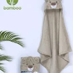 پتو نوزادی طرح خرس برند بامبو