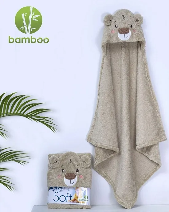 پتو نوزادی طرح خرس برند بامبو