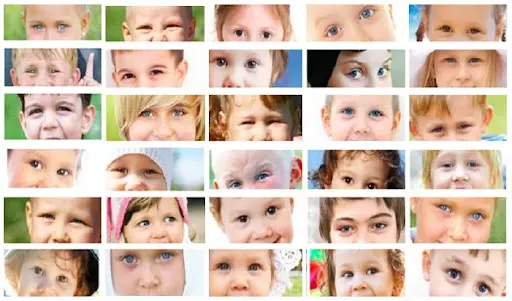 رنگ چشم نوزاد رنگ چشم نوزاد