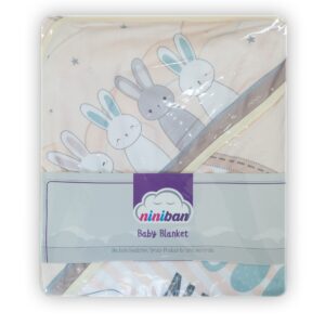 پتو نوزادی بهاره طرح دورهمی